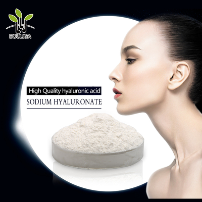 95% Bouliga Sodium Hyaluronate Hyaluronic Acid Powder ในการดูแลผิว