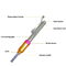 Ampoule Syringe ปากกากรดไฮยาลูโรนิกเข็มฉีดยา 0.3ml สำหรับSpa